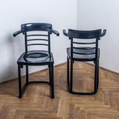 Josef Hoffmann Thonet Fledermaus székpár