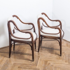 Pair of Josef Kohn chairs No.412