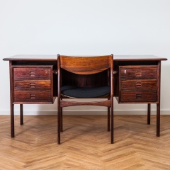 Danish Rosewood Desk and Chair