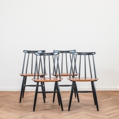 4 Ilmari Tapiovaara Dining Chairs