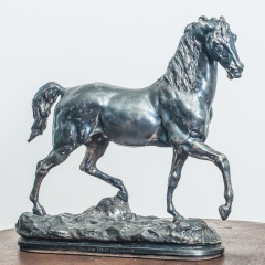 19th century horse sculpture