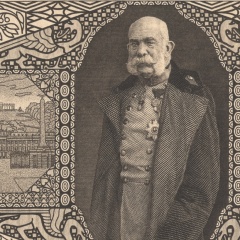 Koloman Moser designed Jubilee Postcard of Franz Josef I of Aust
