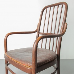 A pair of armchairs, Model No. A63/F by Thonet