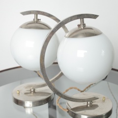 Pair of art deco table lamps