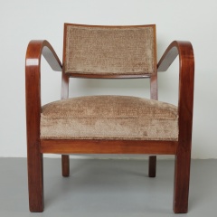 Hungarian art-deco armchairs