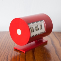 Digitor mechanical alarm clock