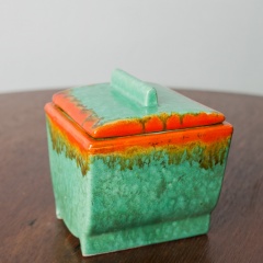 Ceramic art-deco box