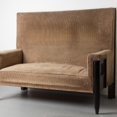 Secession style highback sofa