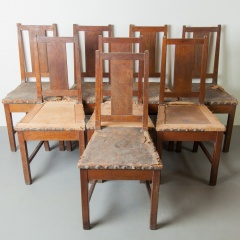 Hungarian Secession Dining Chairs