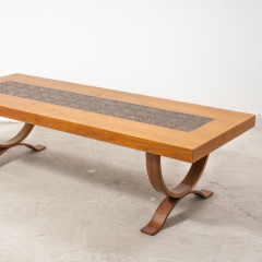 Mid Century copper top table